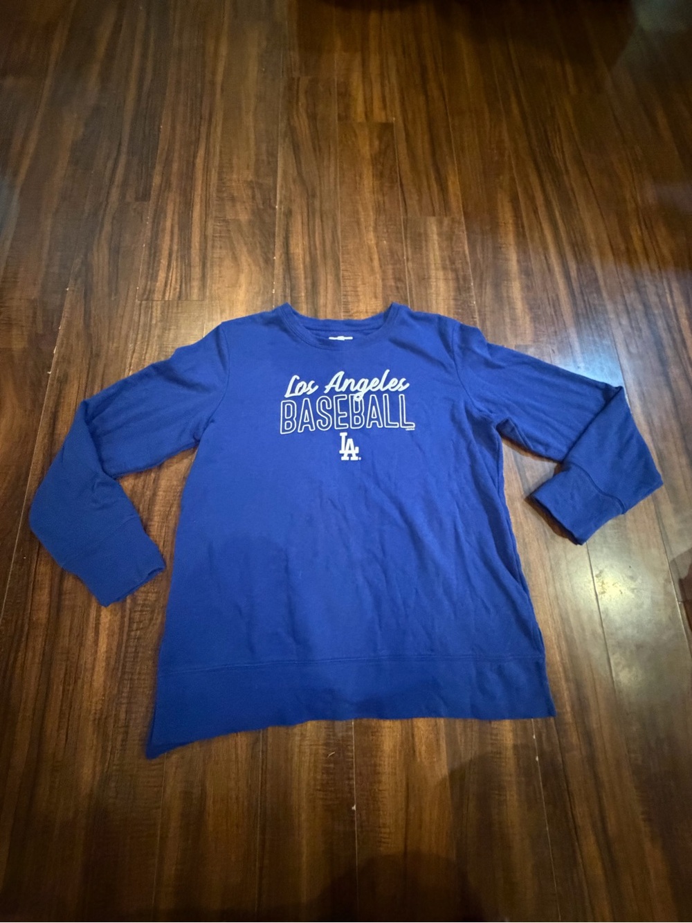 Genuine Merchandise Royal Blue Los Angeles Baseball Sweatshirt